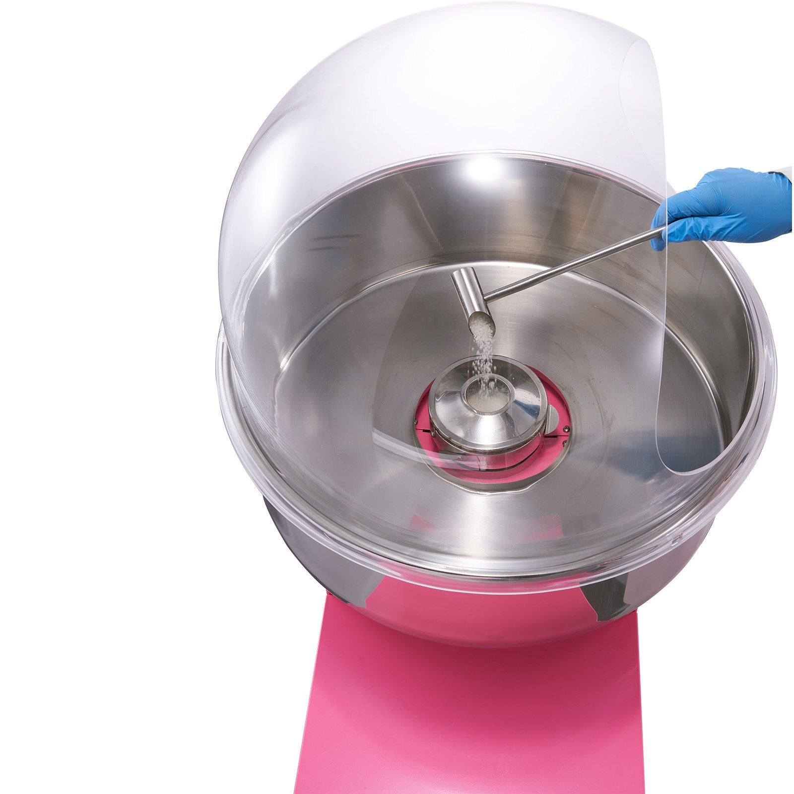 Commercial Cotton Candy Machine with Cart & Cover Sugar Floss Maker 1000W V952-ZHSKU00000000000018