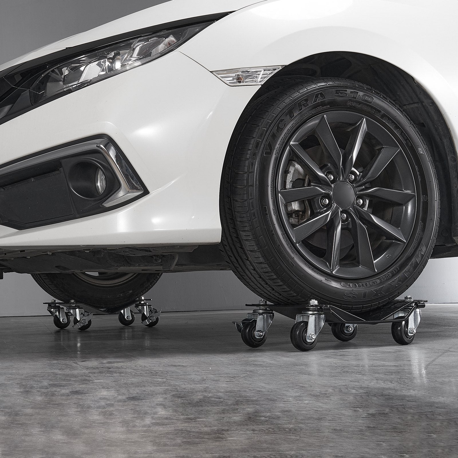 Car Dolly Wheel Tire Dolly 4 PCS Heavy Duty Skate Auto Repair Dolly 6000LB V952-ZHSKU00000000000021