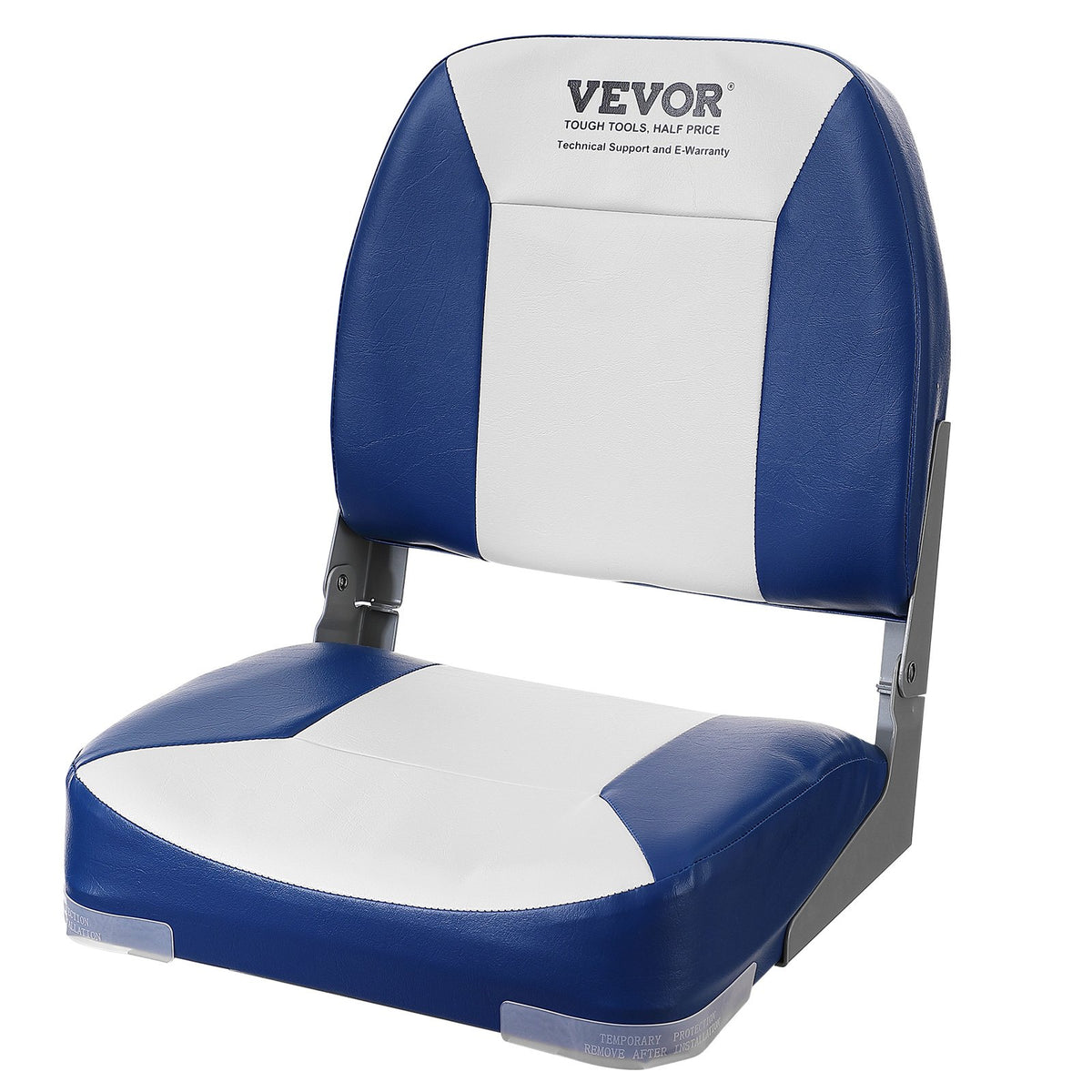 Boat Seat Low Back Fold-Down Fishing Boat Chair with Sponge Padding 2 Pack V952-ZHSKU00000000000057