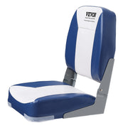 Boat Seat Low Back Fold-Down Fishing Boat Chair with Sponge Padding 2 Pack V952-ZHSKU00000000000057