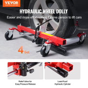 Wheel Dolly, Max Capacity 1500 Lbs Car Dolly, Car Jack Dolly Lifter with 360 degrees Rotatable Wheels, Heavy V952-ZHSKU00000000000102