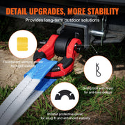 Shackle Hitch Receiver, Fits 50 mm Receivers, 29.9 Tons Breaking Strength, D Ring Shackle with Trailer Hitch V952-ZJHJG2IN4500X3JI8V0