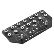 Shelf Pin Jig and Hinge Jig Two-in-One, Aluminum Alloy Cabinet Hardware Hole Drilling Template with 6.4 and V952-ZJJGBXZKJJ006012Y001V0