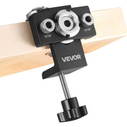 Doweling Jig Kit, Self Centering Dowel Drill Jig for Straight Holes, Aluminum Alloy Woodworking Joints Tool V952-ZJJJJXZKJJ00ELCE6001V0
