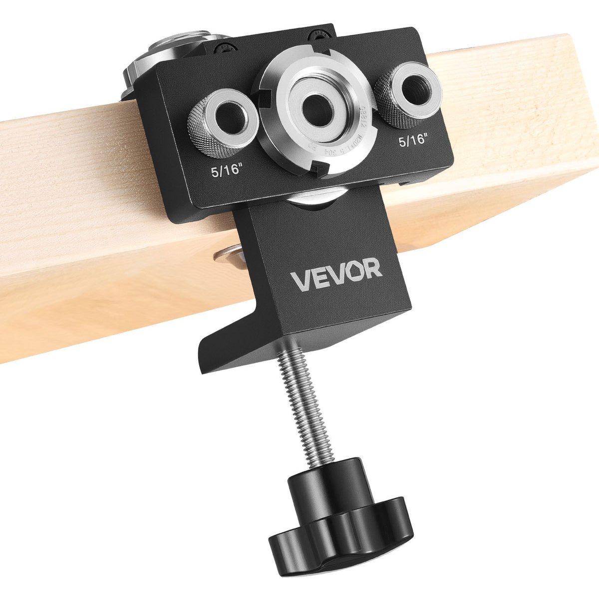 Doweling Jig Kit, Self Centering Dowel Drill Jig for Straight Holes, Aluminum Alloy Woodworking Joints Tool V952-ZJJJJXZKJJ00ELCE6001V0