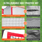 Golf Practice Hitting Net, Huge 10.8x7ft Golf Net, Personal Driving Range for Indoor Outdoor Use, Portable V952-ZJK10X7YCDW0FFLLXV0