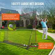 Golf Practice Hitting Net, Huge 10.8x7ft Golf Net, Personal Driving Range for Indoor Outdoor Use, Portable V952-ZJK10X7YCDW0FFLLXV0