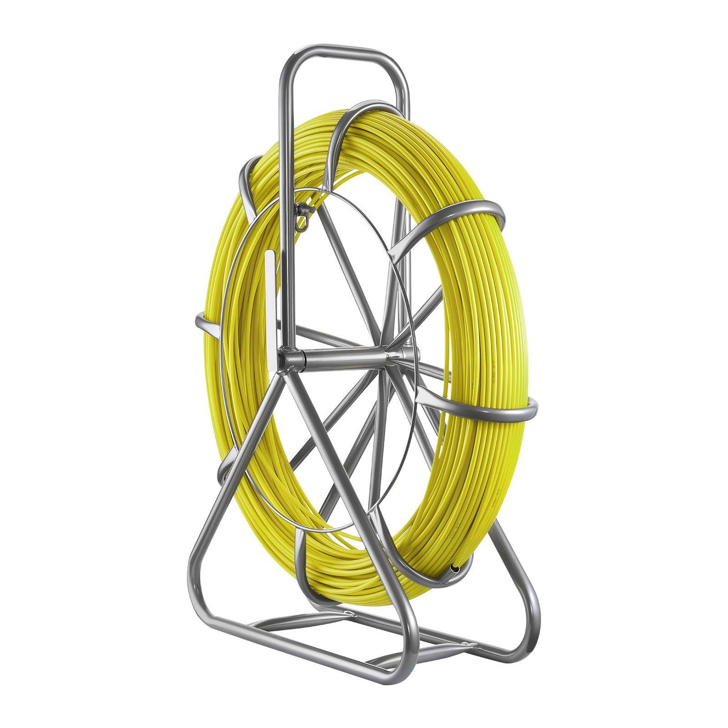 Fish Tape Fiberglass, 152M 6.3MM, Duct Rodder Fishtape Wire Puller with Stand, Cable Running Rod with Locking V952-ZJKYDBLXW14IQ3YP7001V0