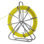 Fish Tape Fiberglass, 152M 6.3MM, Duct Rodder Fishtape Wire Puller with Stand, Cable Running Rod with Locking V952-ZJKYDBLXW14IQ3YP7001V0