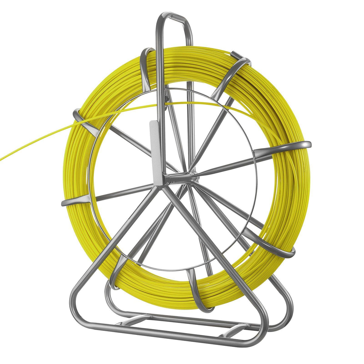 Fish Tape Fiberglass, 152M 6.3MM, Duct Rodder Fishtape Wire Puller with Stand, Cable Running Rod with Locking V952-ZJKYDBLXW14IQ3YP7001V0