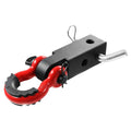 Shackle Hitch Receiver 50 mm, 29.9 Tons Breaking Strength, D Ring Shackle with Trailer Hitch Lock Pin, Heavy V952-ZJLHJ2IN550085NCOV0