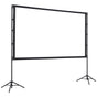 Projector Screen with Stand, 100 Inch 160 degrees Wide Angle Indoor Outdoor Projection Screen, 16:9 4K HD V952-ZJSTYPMEKLJZTWA9Y001V0