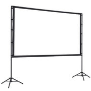 Projector Screen with Stand, 100 Inch 160 degrees Wide Angle Indoor Outdoor Projection Screen, 16:9 4K HD V952-ZJSTYPMEKLJZTWA9Y001V0
