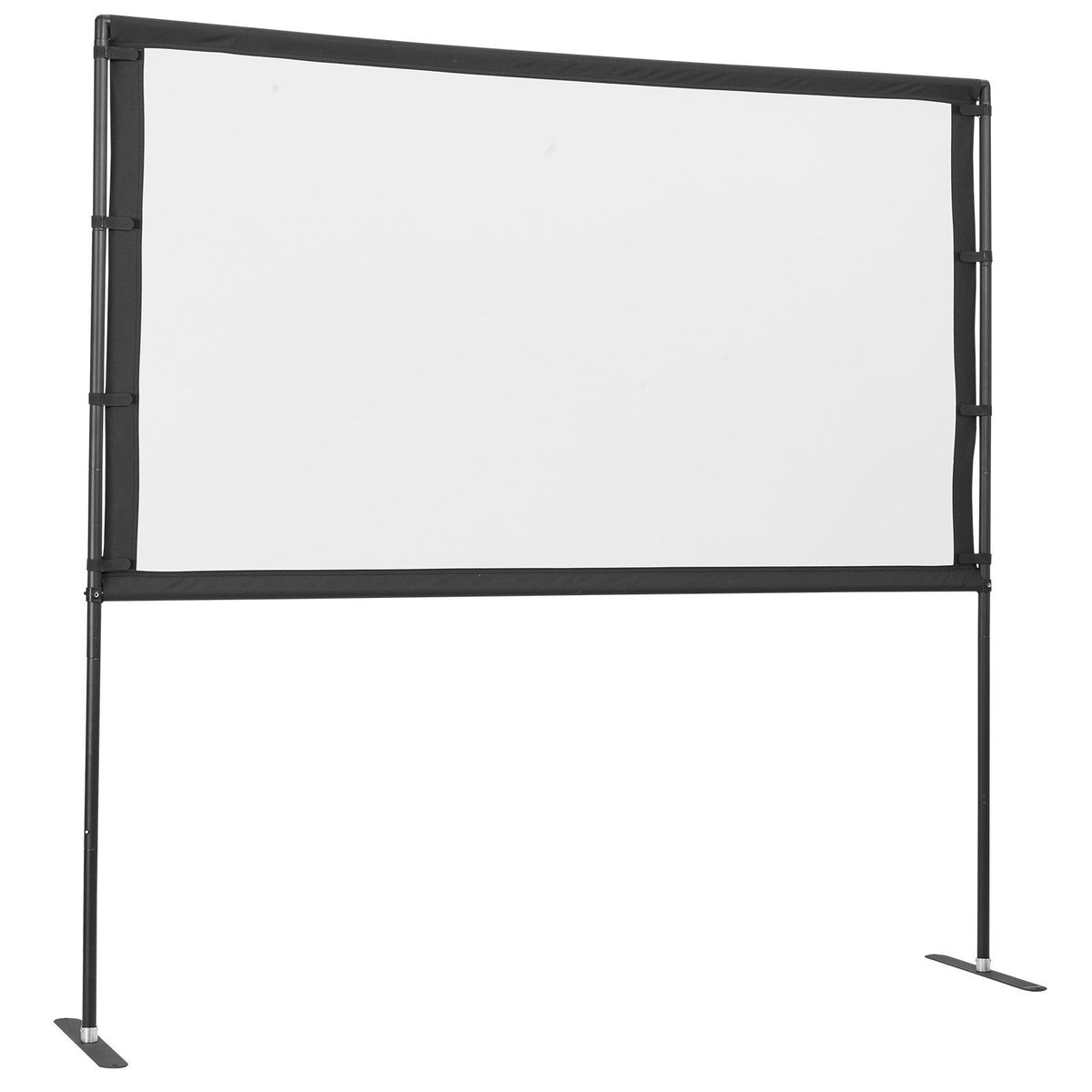 Projector Screen with Stand, 80 Inch 160 degrees Wide Angle Indoor Outdoor Projection Screen, 16:9 4K HD V952-ZJSTYPMEKPJZC0SR9001V0