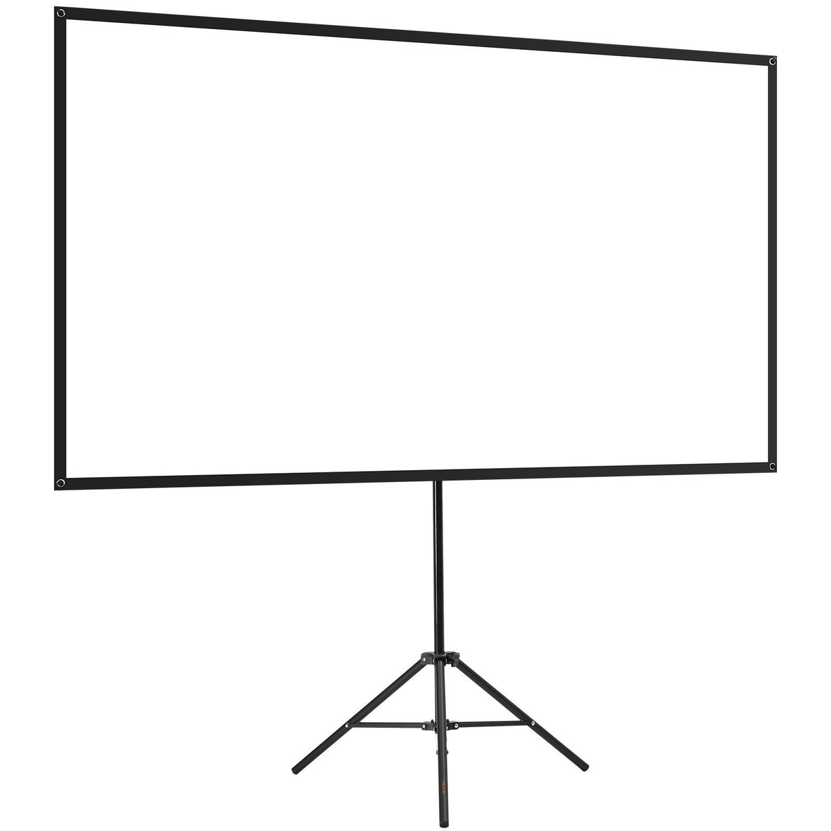 Projector Screen with Stand, 80 Inch 160 degrees Wide Angle Indoor Outdoor Projection Screen, 16:9 4K HD V952-ZJSTYPMEKSJZ80OE1001V0