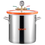 18.93 L Vacuum Chamber with Pump, 3.5 CFM 99 L/min, Single Stage Vacuum Pump, Stainless Steel Degassing V952-ZKBYZKTTZDJ1B45UM001V3