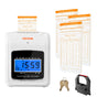 Punch Time Clock, Time Tracker Machine for Employees of Small Business, 6 Punches per Day, Time Clock Punch V952-ZKSDKZTZYJK3YNZNYV3
