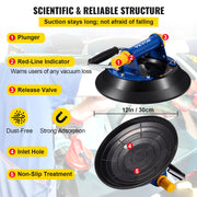 Glass Lifting Vacuum Suction Cup Glass Lifter Suction Cup 30.4 cm 150 kg V952-ZKXPYCJSSB1210RLVV0