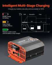 12V 30A DC to DC Charger Battery Charger 375W for Lead-Acid Lithium AGM V952-ZLDZLDDYSRCD1J7L8V9