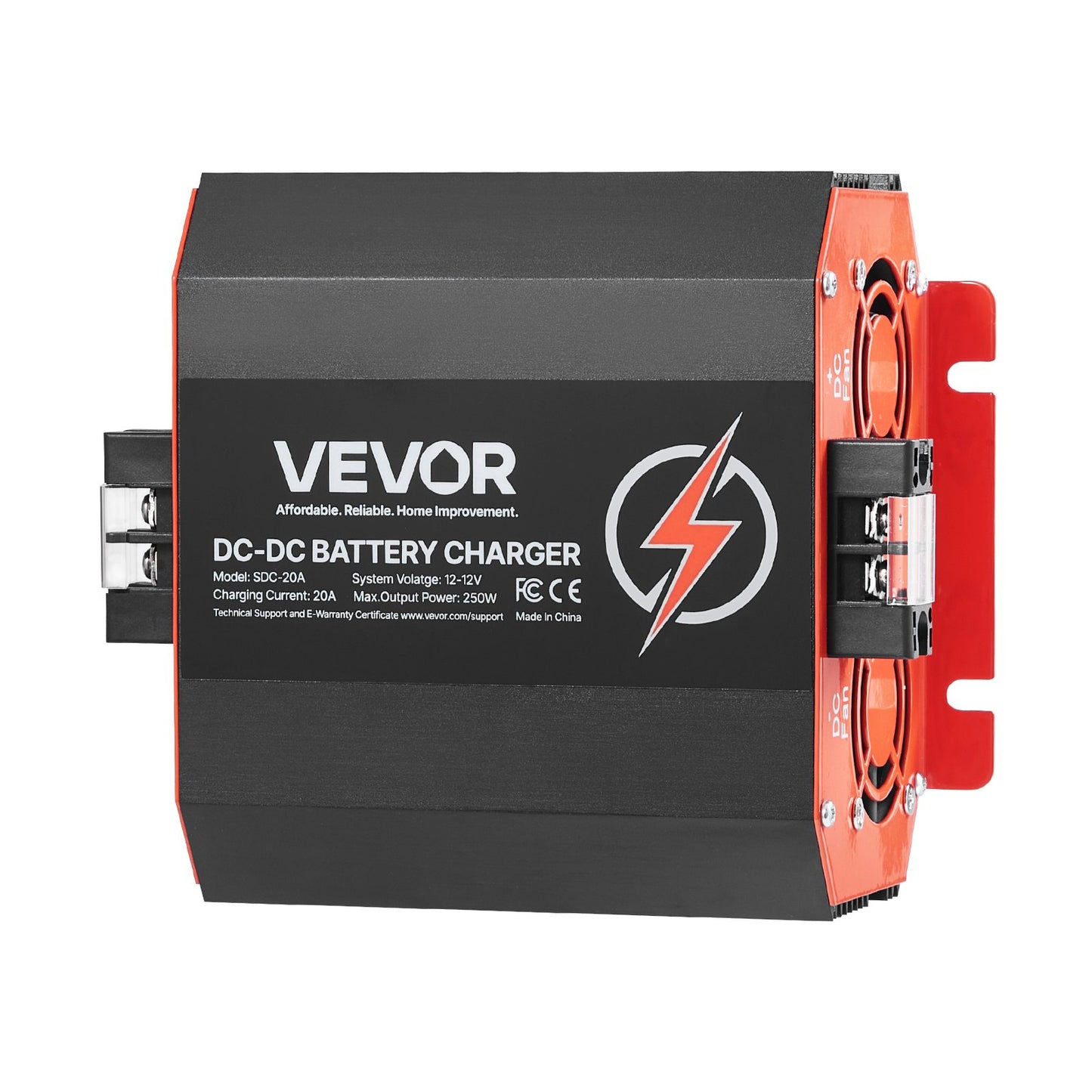 12V 20A DC to DC Charger Battery Charger 250W for Lead-Acid Lithium AGM V952-ZLDZLDDYSRCDOVSXWV9