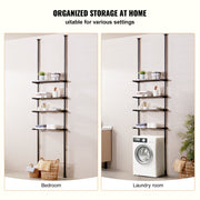 Over the Toilet Storage 4-Tier Bathroom Shelf Rack Space Saver Organizer V952-ZLGSGMTCWJ4CO9UA1V0