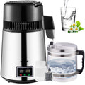 1.1 Gal Water Distiller, 0.3 Gal/H, 750W Distilled Water Maker Machine 0-99H Timing Set Temp Display, 304 V952-ZLJWXKYSACIHVQ18CV3