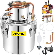 50L Water Alcohol Distiller Copper Moonshinestill Brewing w/ Water Pump V952-ZLQDLNTDBA50LPYJAV3