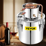 50L Water Alcohol Distiller Copper Moonshinestill Brewing w/ Water Pump V952-ZLQDLNTDBA50LPYJAV3