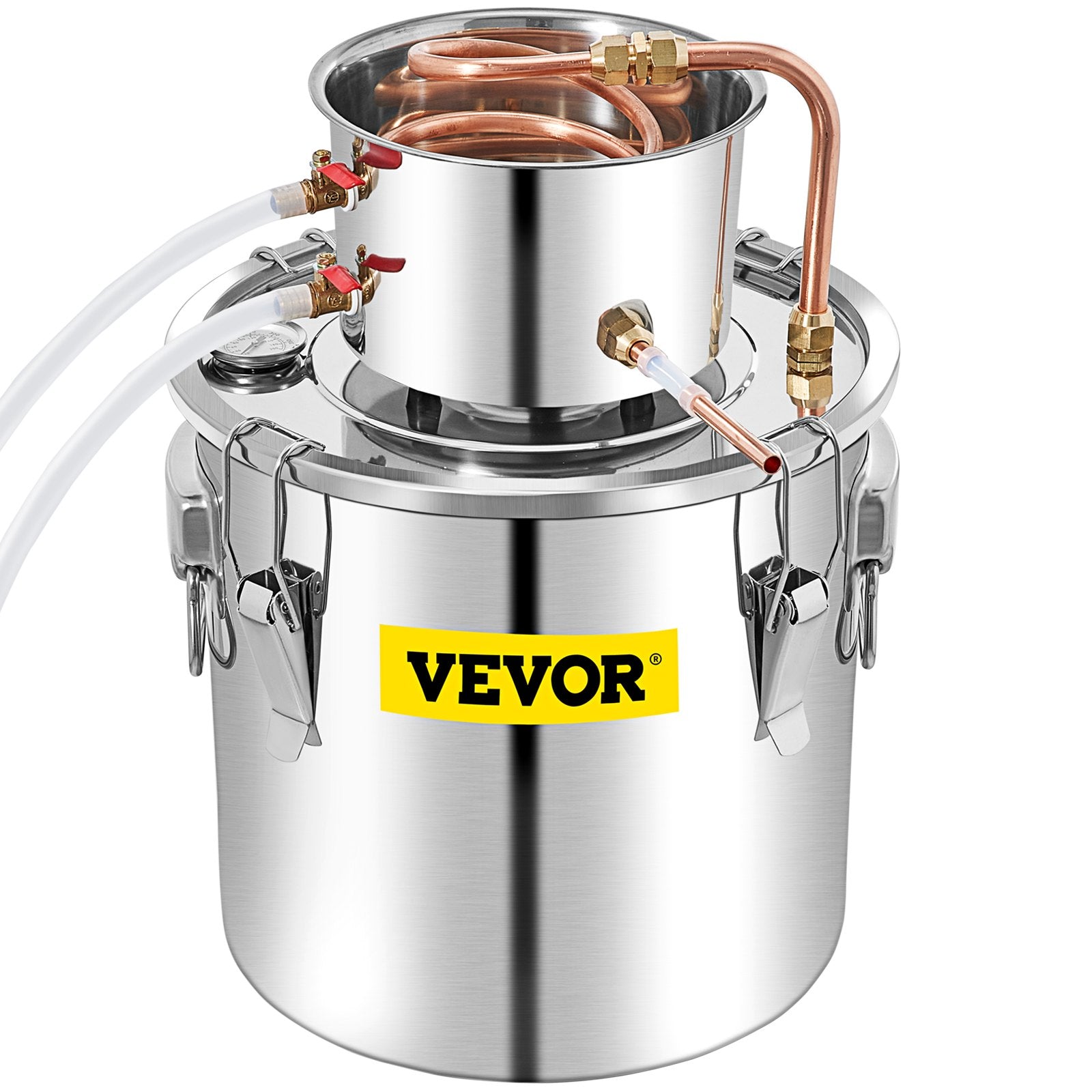 50L Water Alcohol Distiller Copper Moonshinestill Brewing w/ Water Pump V952-ZLQDLNTDBA50LPYJAV3