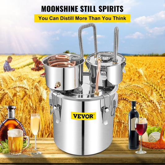 Moonshine Still Water Alcohol Distiller 50L w/Thumper Keg & Water Pump V952-ZLQSLNTDBA50LKQP7V3