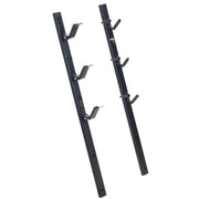 Trimmer Rack, 3 Place Weeder Trimmer Rack, Locking Trim Holder Landscape Trailer Rack Carrier Mount on Open V952-ZLSDCJGJ3000VHDC7V0