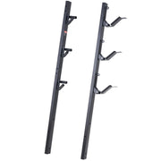 Trimmer Rack, 3 Place Weeder Trimmer Rack, Locking Trim Holder Landscape Trailer Rack Carrier Mount on Open V952-ZLSDCJGJ3000VHDC7V0