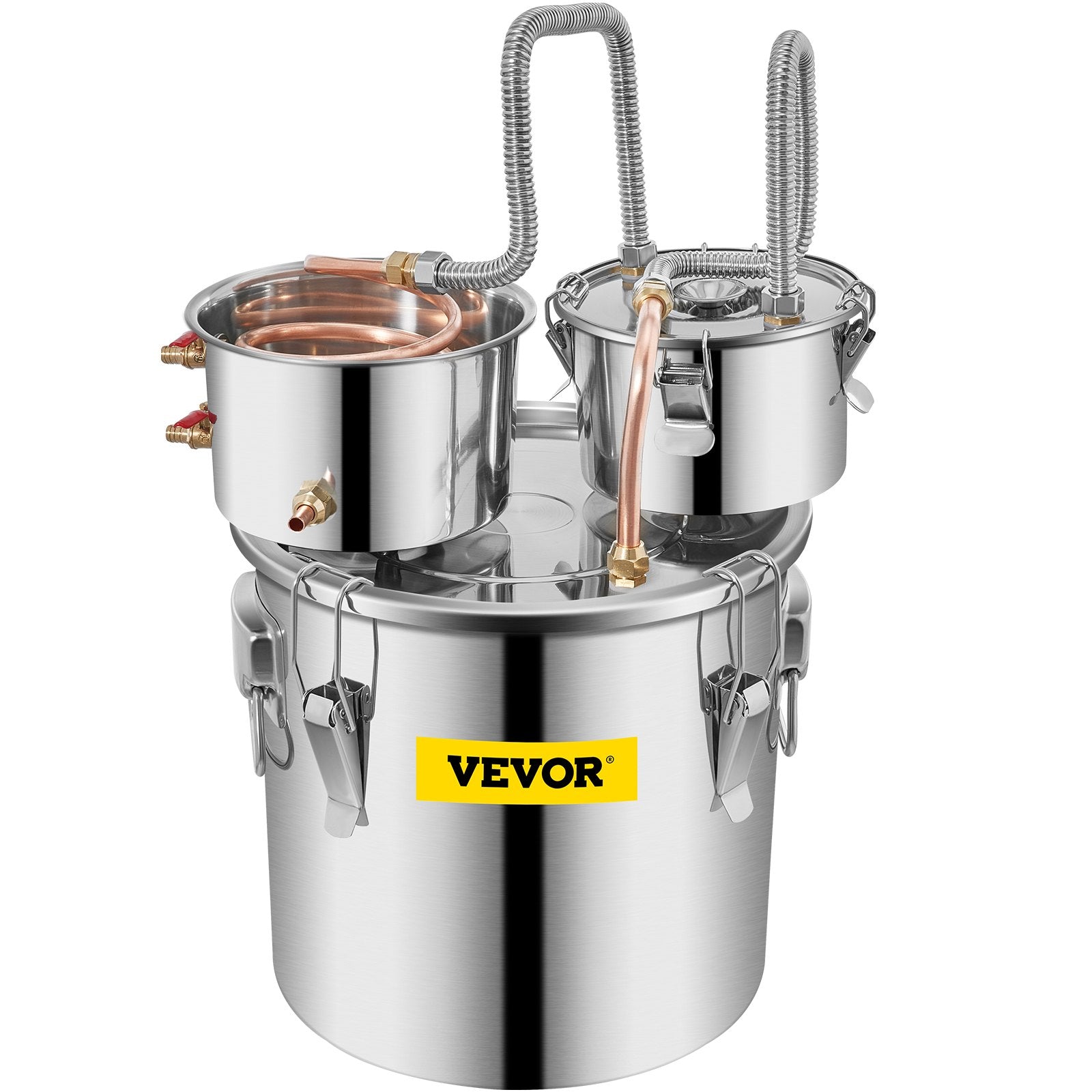 30L 8Gal Alcohol Distiller Water Spirit Boiler Home Brew Copper Alcohol Still V952-ZLSJ8GALSLNTZLQDBV3