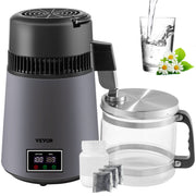 Home Water Distiller Distilled Water Maker 4 L with Dual Temp Display Grey V952-ZLSJSWXSKMDHAGSS5V3