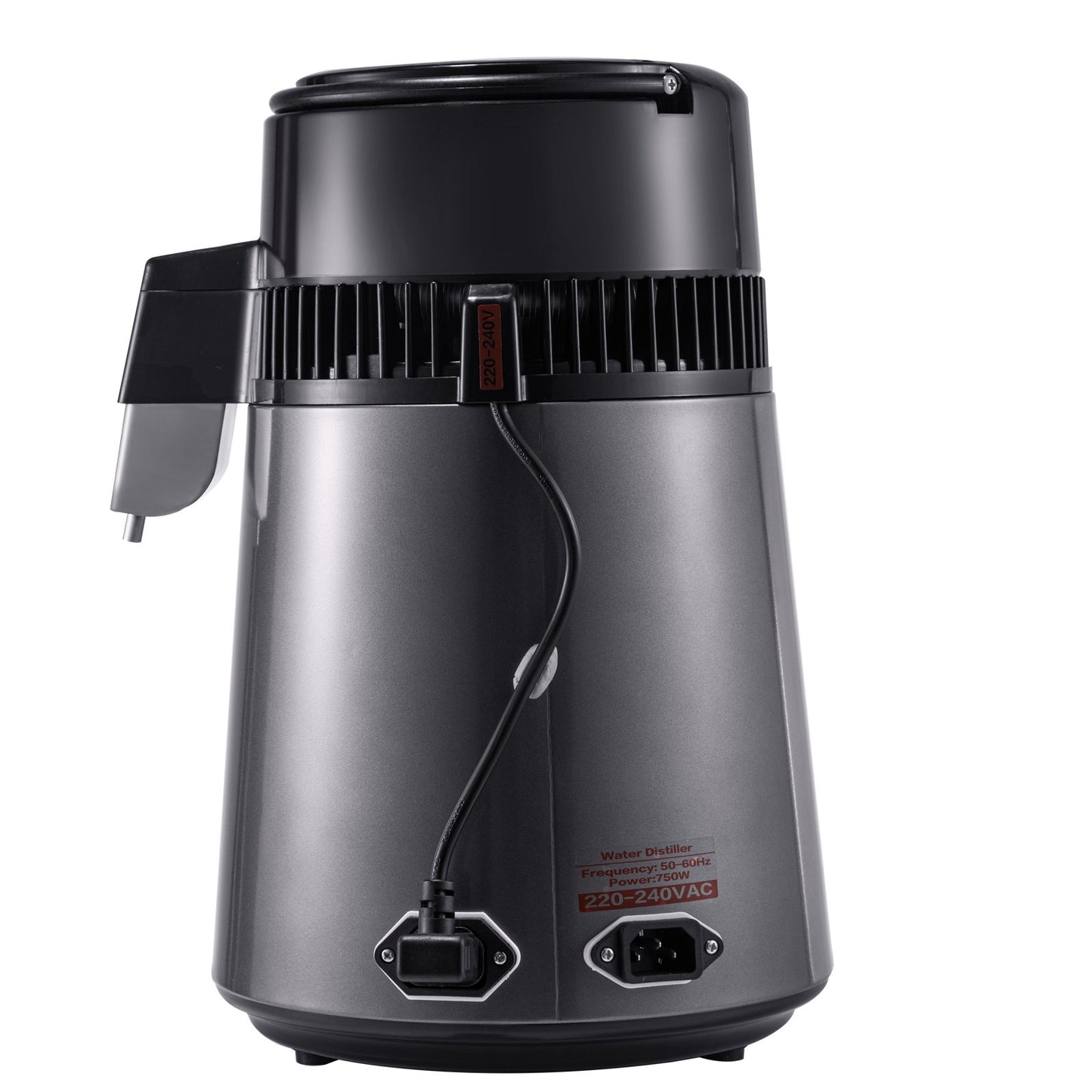 Home Water Distiller Distilled Water Maker 4 L with Dual Temp Display Grey V952-ZLSJSWXSKMDHAGSS5V3