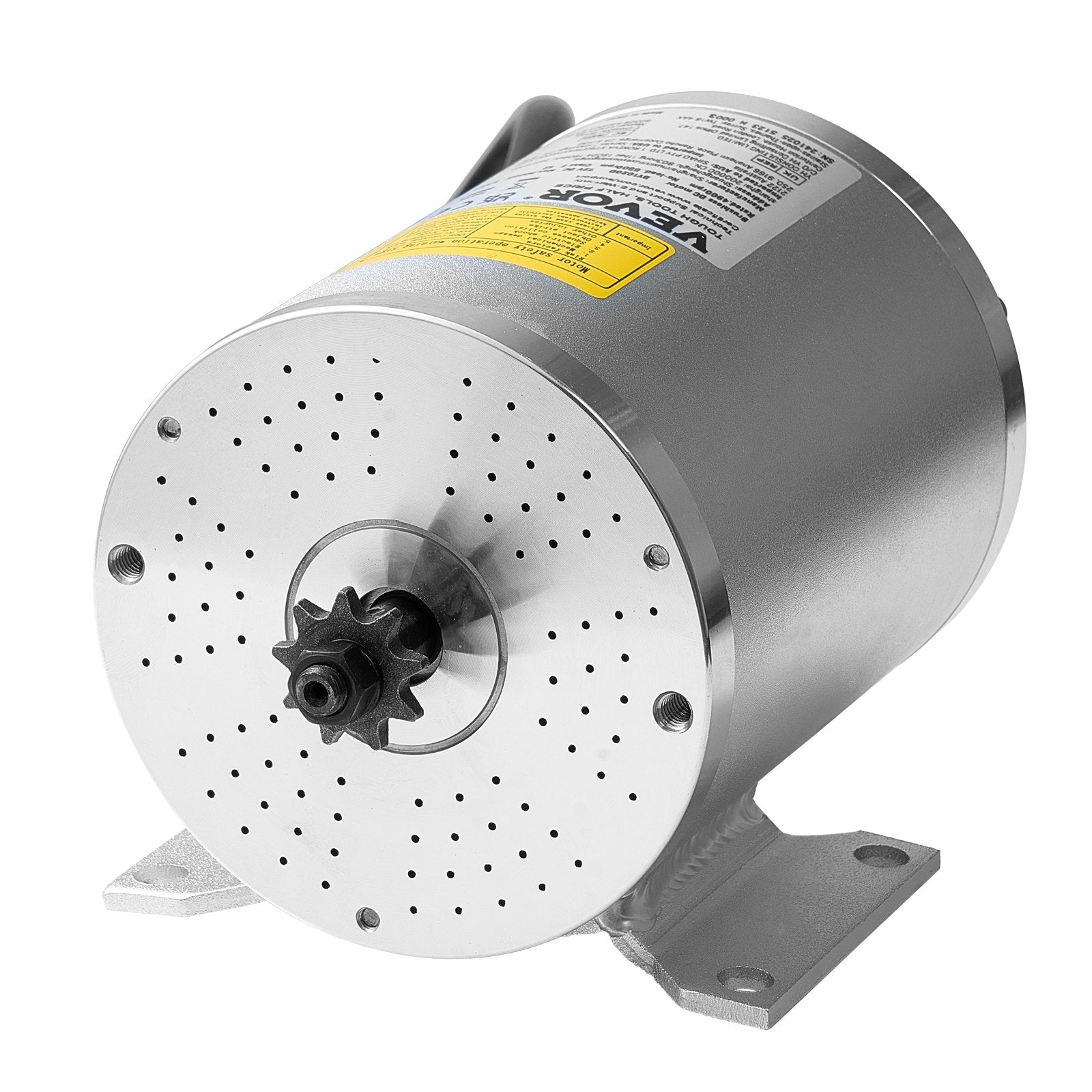 1800W Electric Brushless DC Motor 48V 4500rpm Motor for E-Bike Dirt Bike V952-ZLWSDJTJ1800MU0S6V9