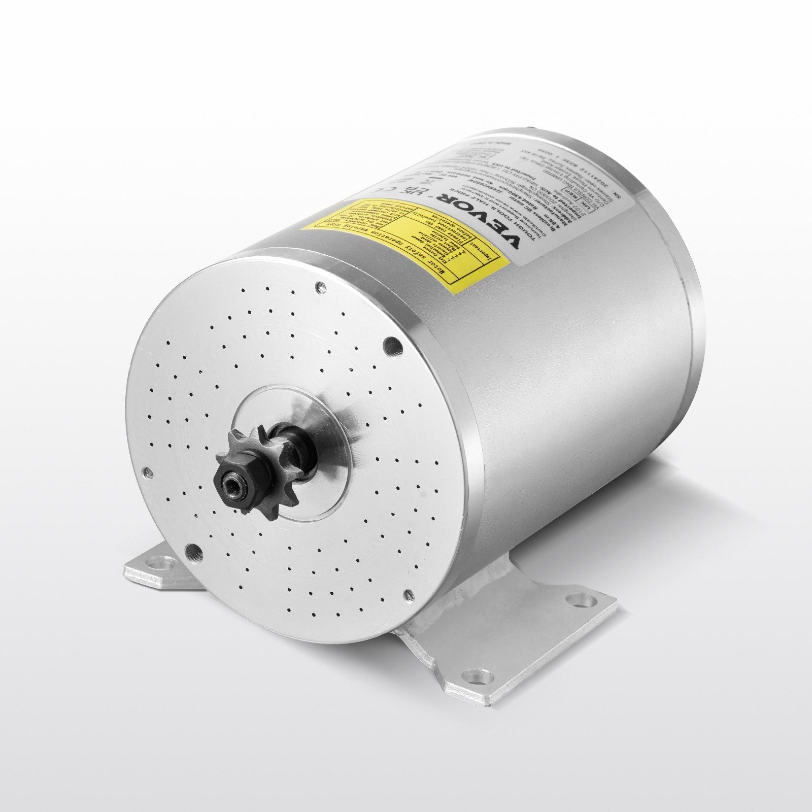 2000W Electric Brushless DC Motor Kit - 48V 4300rpm Motor with Upgraded Speed Controller and Throttle Grip V952-ZLWSDJTJ2000EEQF3V9