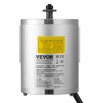 3000W Electric Brushless DC Motor, 72V 4900rpm Go Kart Electric Motor, Electric Dirt Bike Motor Engine for V952-ZLWSDJTJ30003774SV9