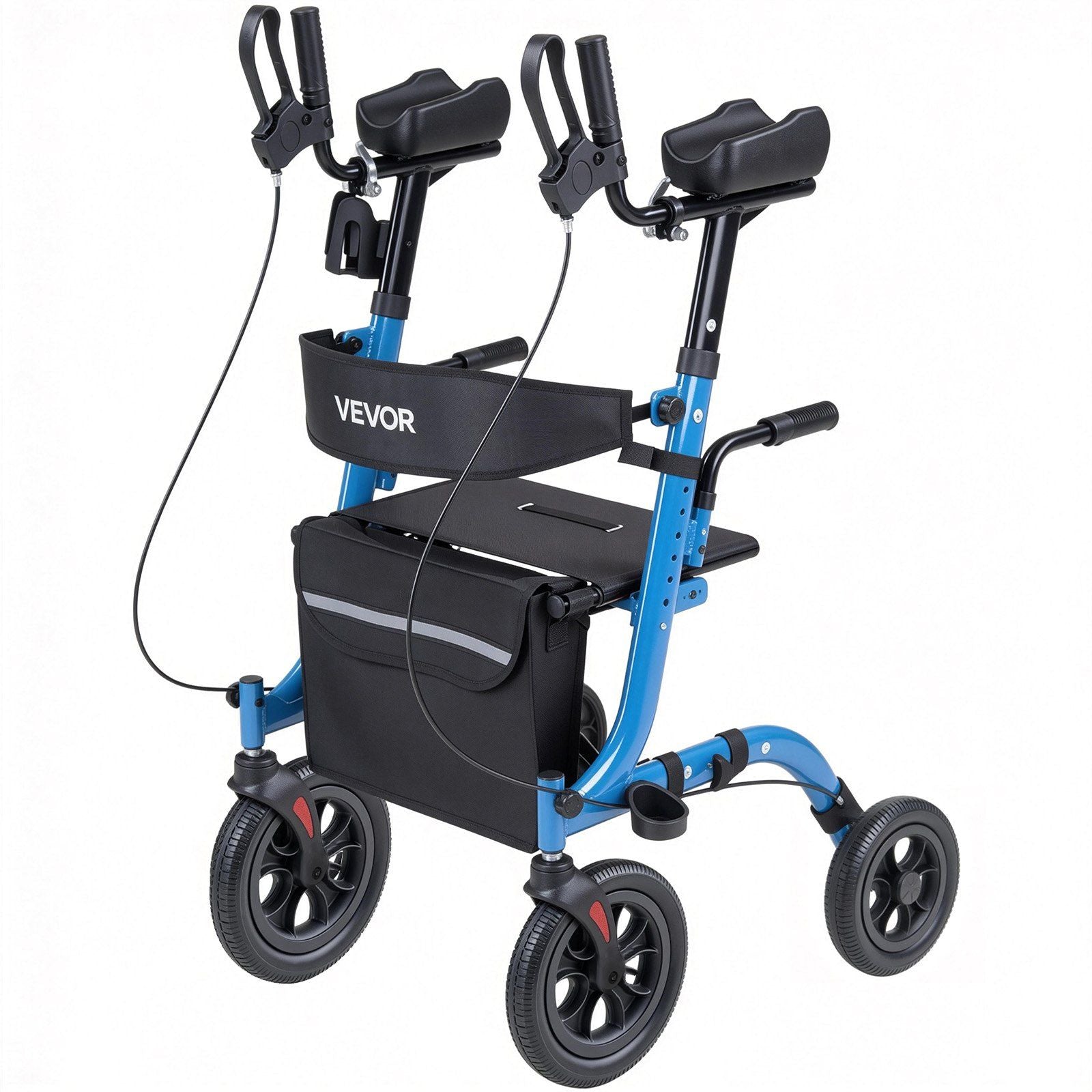 Rollator Walker with Seat for Seniors, Foldable Rolling Walker, Lightweight Aluminum Mobility Walking Aid V952-ZLZXQLSLHJQ13HJYW001V0