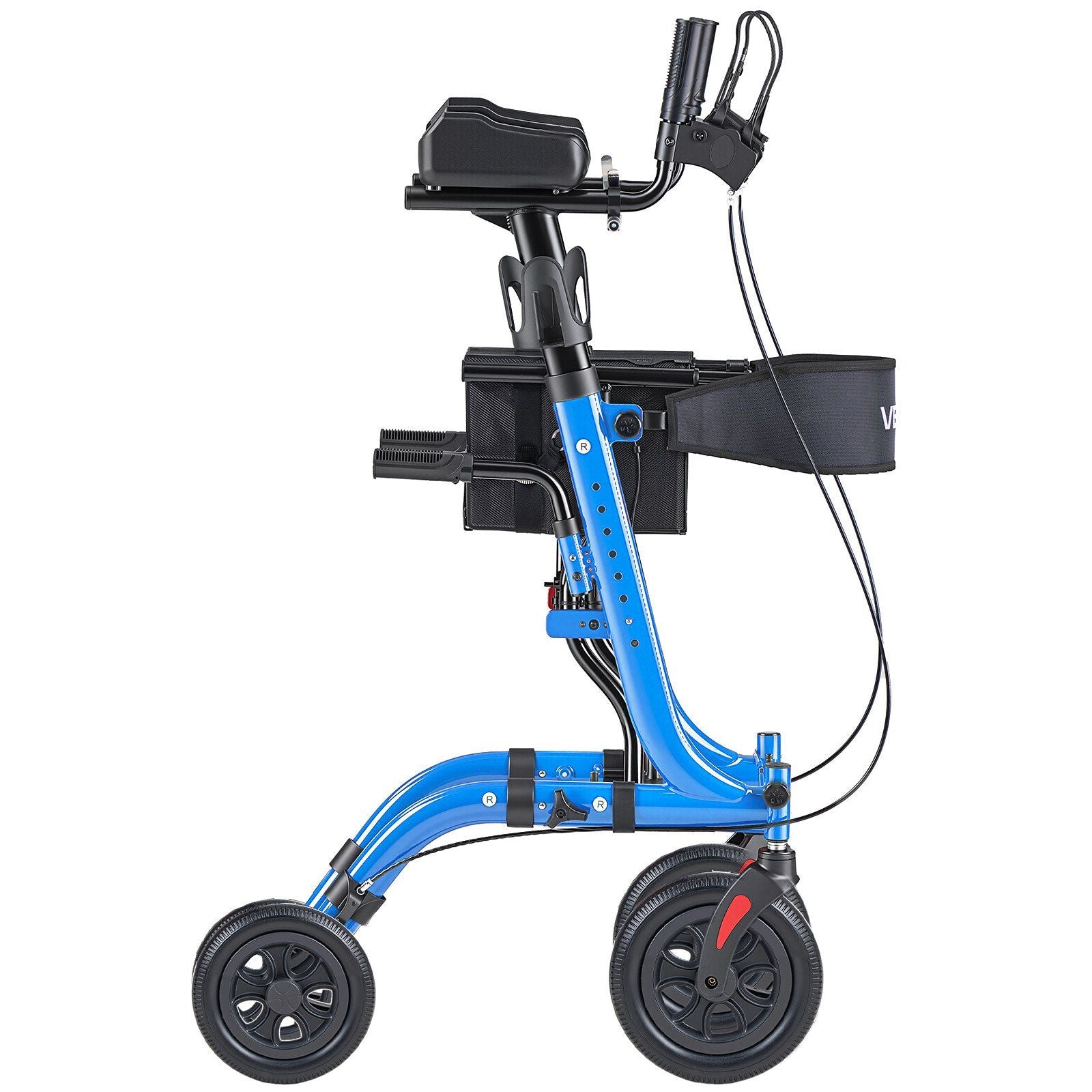 Rollator Walker with Seat for Seniors, Foldable Rolling Walker, Lightweight Aluminum Mobility Walking Aid V952-ZLZXQLSLHJQ13HJYW001V0