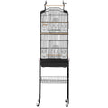 Large Bird Cage, 62 in, Open Top Parakeet Cage with Rolling Stand, Steel Bird Flight Cage with Removable V952-ZMSDXNLL18W1DWI2NV0