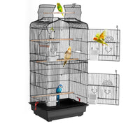 Bird Flight Cage 39 in Hanging Metal Parakeet Cage for Cockatiels Parrot V952-ZMSDXNLL18W1NRKCNV0