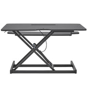 Standing Desk Converter, Two-Tier Stand up Desk Riser, 800 mm Large Sit to Stand Desk Converter,140-510 mm V952-ZMSJTSDXSX315ZZZAV0