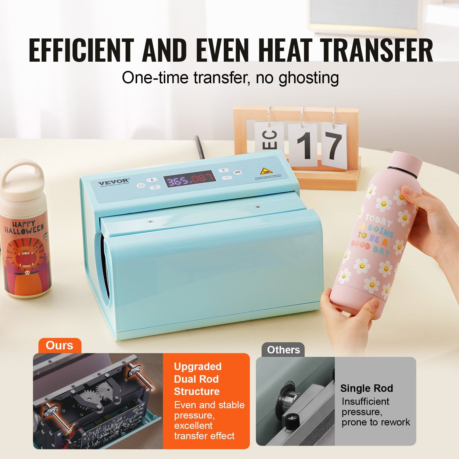 Auto Tumbler Heat Press Machine 325-887 ml Sublimation Mug Heat Press Blue V952-ZNKBJ30OZSLLL8371V3
