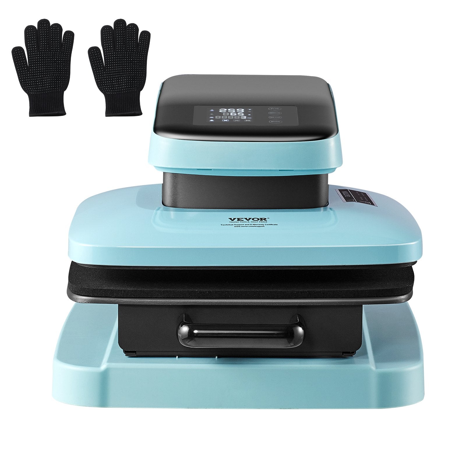 Auto Heat Press Machine, 15 x 15 in Smart T Shirt Press Machine with Auto Release, Heats Up Fast and Evenly, V952-ZNRYJSJS15X1Z8544V3