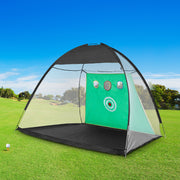 Golf Net, 10x7ft All in 1 Practice Net, Indoor Outdoor Home Golf Swing Training, Golf Hitting Aid Net with V952-ZPK10X7YCTZD9HZMBV0