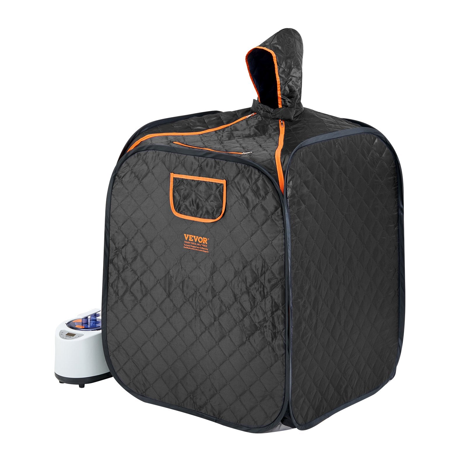 Portable Steam Sauna Tent 1000W Personal Spa Loss Weight Detox Therapy, 800x800x1000 mm V952-ZQBXSSNBSS10KT48LV3