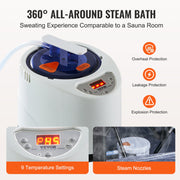 Portable Steam Sauna Tent 1000W Personal Spa Loss Weight Detox Therapy, 800x800x1000 mm V952-ZQBXSSNBSS10KT48LV3