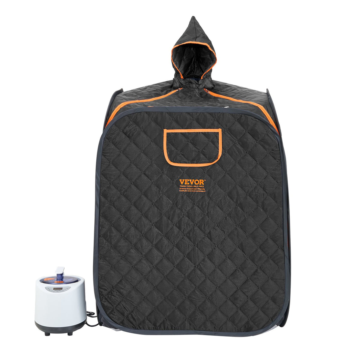 Portable Steam Sauna Tent 1000W Personal Spa Loss Weight Detox Therapy, 800x800x1000 mm V952-ZQBXSSNBSS10KT48LV3