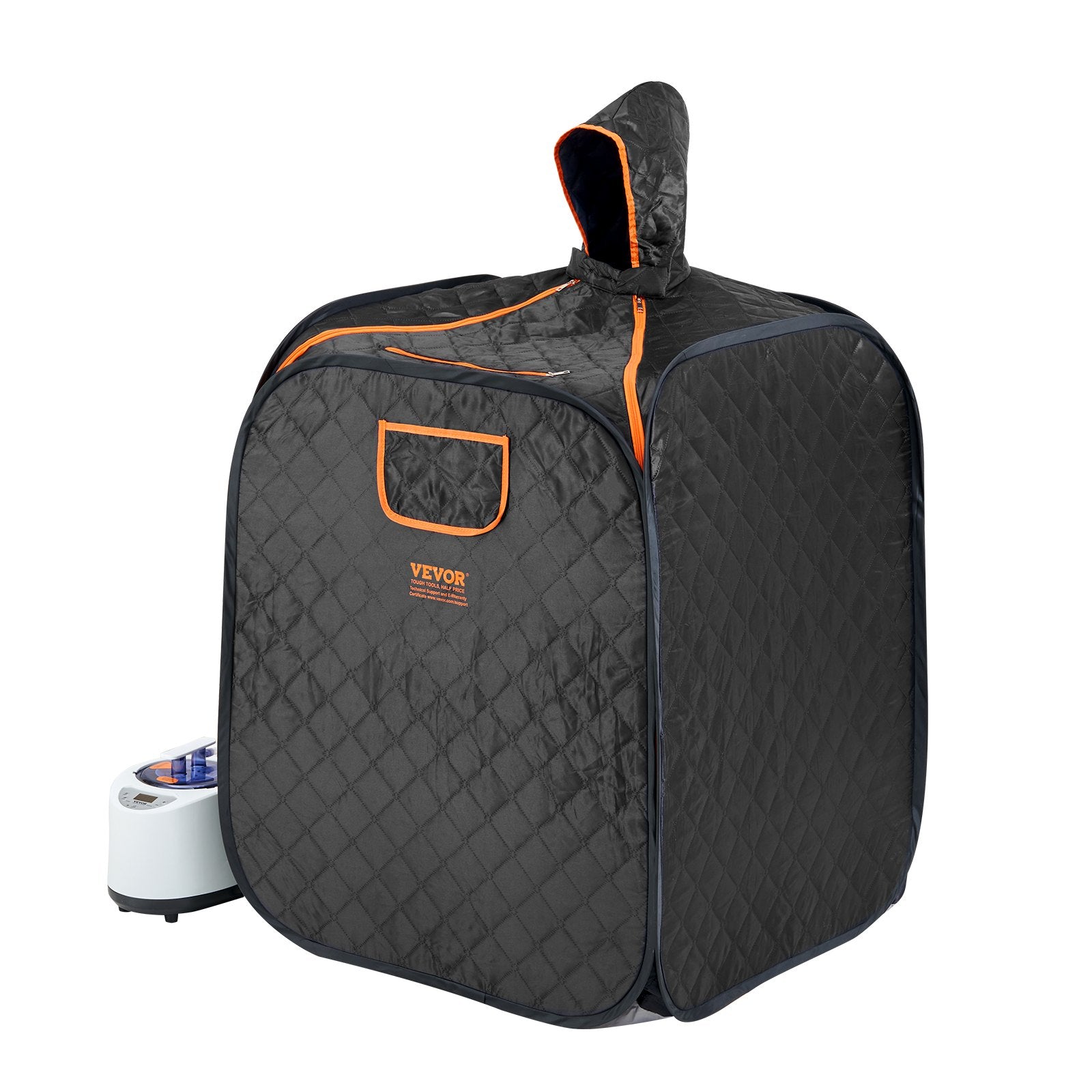 Portable Steam Sauna Tent 1000W Personal Spa Loss Weight Detox Therapy, 800x800x1000 mm V952-ZQBXSSNBSS10KT48LV3